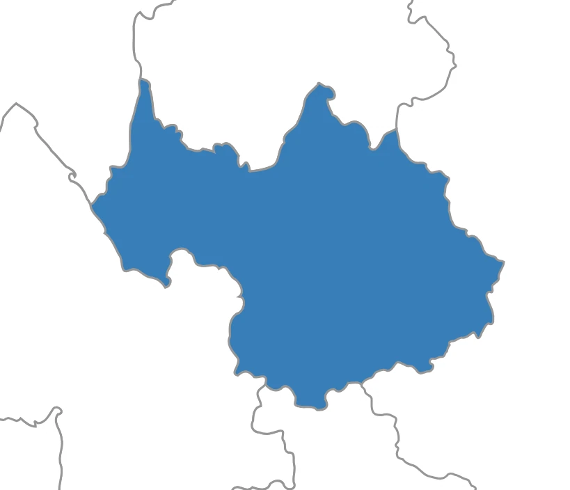 Carte en Savoie : agence France Déménagement de Chambéry