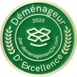 Badge Demenagement24
